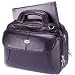 Motion Systems ICON30LGR-BLK Dual Top Handle Icon Computer Bag with Back File Section Leather