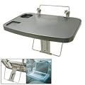 Portable Car Seat Mount Tray Laptop Table Cup Holder