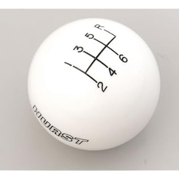 Set A Shopping Price Drop Alert For Hurst 1630056 White 6-Speed Classic Shifter Knob