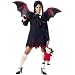 Very Bat Girl Costume - Fun Halloween Fright Costume for Women! (Does not include stockings or shoes)