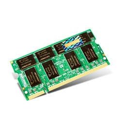 Transcend - Memory - 1 GB - SO DIMM 200-pin - DDR - 400 MHz / PC3200 - CL3 - 2.5 V - unbuffered - non-ECC