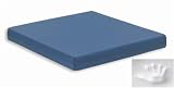 `Memory Foam Wheelchair Cushion 18x16x2 w/Navy Poly Nylon Cvr 18 W x 16 D x 2 H * Navy Nylon Cover *