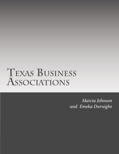Texas Business Associations