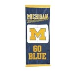 Michigan Wolverines NCAA Spinning Icon Garden Banner