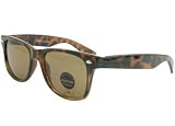 Wayfarer Sunglasses Spring Hinge Real Glass Lenses by