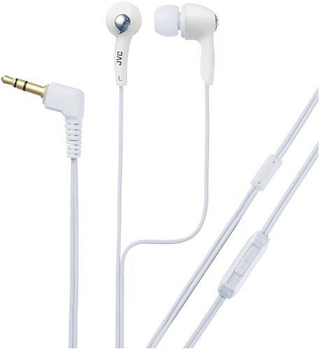 JVC In-Ear Headphones (White)