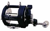 Okuma Fishing Tackle Titus Graphite Lever Drag Trolling Reel 2 Speed 470yd 30lb