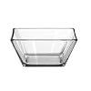 Libbey Crisa Tempo Square Bowl, 5-1/2-Inch, Box of 12, Clear