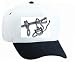 White Cap with Germany, key, hanger, Europe, lock