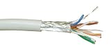 INLINE Cat.5e Verlegekabel S-FTP, AWG24, CU, PVC grau 300m