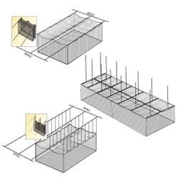 Wall-To-Wall Cage Net Suspension Kit