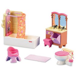 Fisher Price Loving Family Bathroom Playset