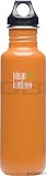 Klean Kanteen 27oz with Loop Cap Orange Sunset
