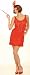 Womens Sexy Adult 1920s Costume 20s Dancer Flapper Girl Party Outfit Red Fringe Dress