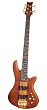 Schecter Stiletto Studio-5 Electric Bass (5 String, Honey Satin)