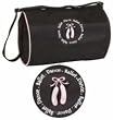 Ballet Circle Embroidered Duffel Bag
