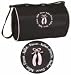 Ballet Circle Embroidered Duffel Bag