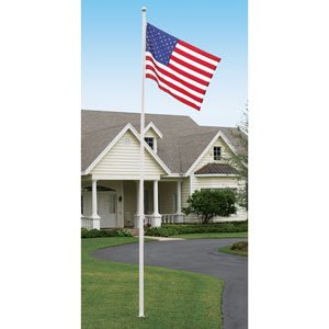 20-foot Fiberglass Flagpole