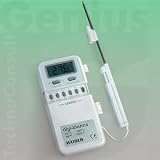 Adorama / Kaiser L.C.D. Digital Thermometer & Timer With a Stainless Steel Probe on a 3' Vinyl Sensor Cord