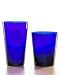Kitchen & Housewares : Libbey 16-Piece Colbalt Flare Glassware Set