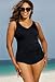 Beach Belle Women's Sarong Front Swimsuit