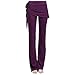 GOGO TEAM Womens Yoga Pants Belly Dance Lounge Pants with Skirt, Plus Size