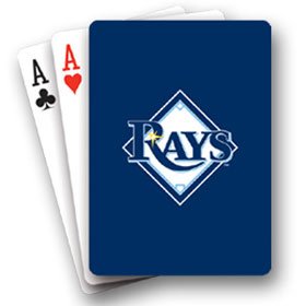 MLB Tampa Bay Devil Rays Playing Cards