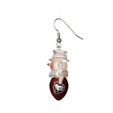Pack of 2 NFL Oakland Raiders Snowman Football Earrings