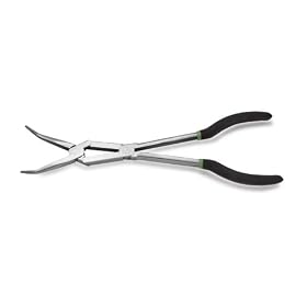 SK 17852 XXL Long Reach 45 degree Bent Nose Compound Joint Pliers 12.75-Inch