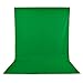 Andoer 1.6 x 3M / 5 x 10FT Photography Studio Non-woven Backdrop / Background Screen 3 Colors for Option Black White Green