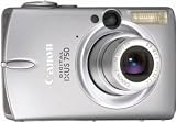 Electronics : Canon Digital IXUS 750 - Digital camera - 7.1 Mpix - optical zoom: 3 x - supported memory: SD - silver