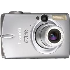 Canon Digital IXUS 750 Digitalkamera (7 Megapixel) silber