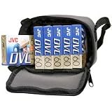 JVC MDV60DUPC6 6 pack MiniDV cassettes w/storage case