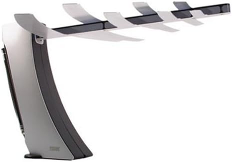 Terk 60 Mile Range High Performance Amplified Indoor HDTV Antenna - Supports UHF, VHF 1080 HDTV Broadcasts for Free