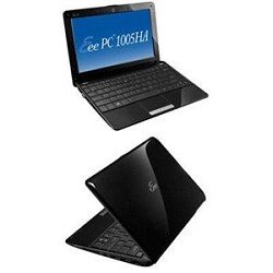 Asus Eee PC 1005HA-PU17-BK 10.1-Inch Intel Atom Netbook Computer (Crystal Black)