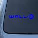 WALL-E LOGO - Disney - Vinyl Car Decal Sticker #1759 | Vinyl Color: Blue