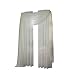 Platinum Voile High Twist Sheer Window Curtain Panel