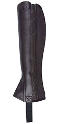 Ariat Breeze Half Chaps Large Chocolate