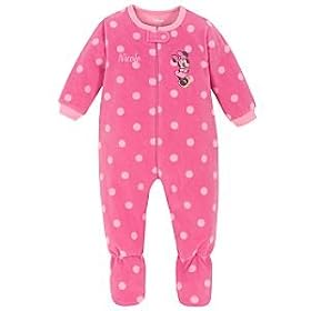 Disney Personalized Minnie Mouse Blanket Sleeper for Infants