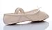 Women's Pink Canvas Split-sole Ballet Shoes Slippers