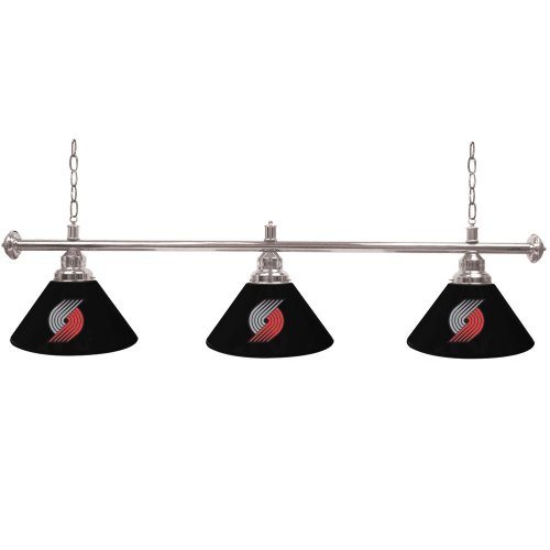  NBA Portland Trailblazers 3 Shade Billiard Lamp (60-Inch) 