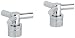 18 026 ENO GROHE Atrio trio spoke handles in brushed nickel