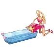 Barbie Swim and Race Pups Playset