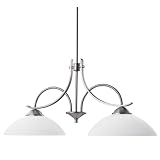 Kichler Lighting 2978AP 2-Light Olympia Incandescent Island Light, Antique Pewter