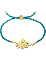 Missoma® Symbolic Animals Bracelet Cord Turquoise 650657