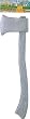 Wizard of Oz Tin Man Axe - Officially Licensed TM Wizard of Oz Costume Accessory