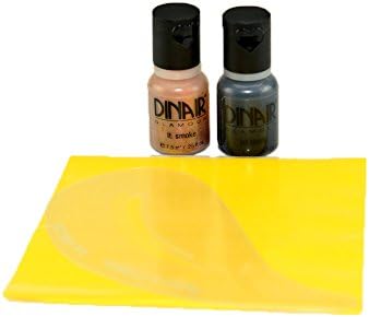 DINAIR AIRBRUSH EYEBROW KIT MAKEUP AND STENCIL - 25oz. Bottles