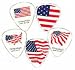 Dunlop Blackline American Spirit Guitar Picks, .60MM 5-Pack