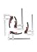 Bessey KLIK-4S 4-Piece 8-Inch Ratcheting Action KliKlamp Set
