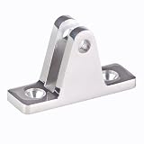 Bimini Top Fittings - Stainless Steel 90 Deck Mount without pin